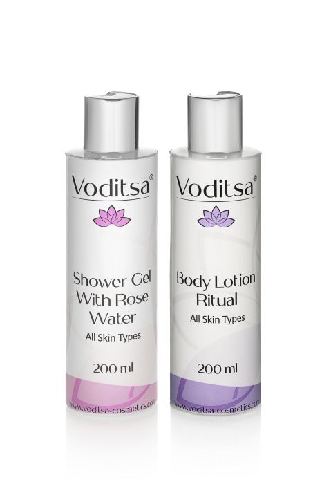 Душ гел с розова вода VODITSA - 200 мл